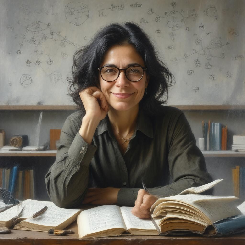 AI-created image of Noga Alon