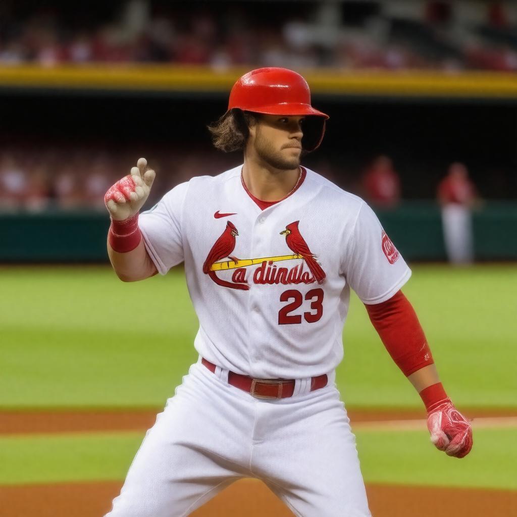 AI-created image of Nolan Arenado