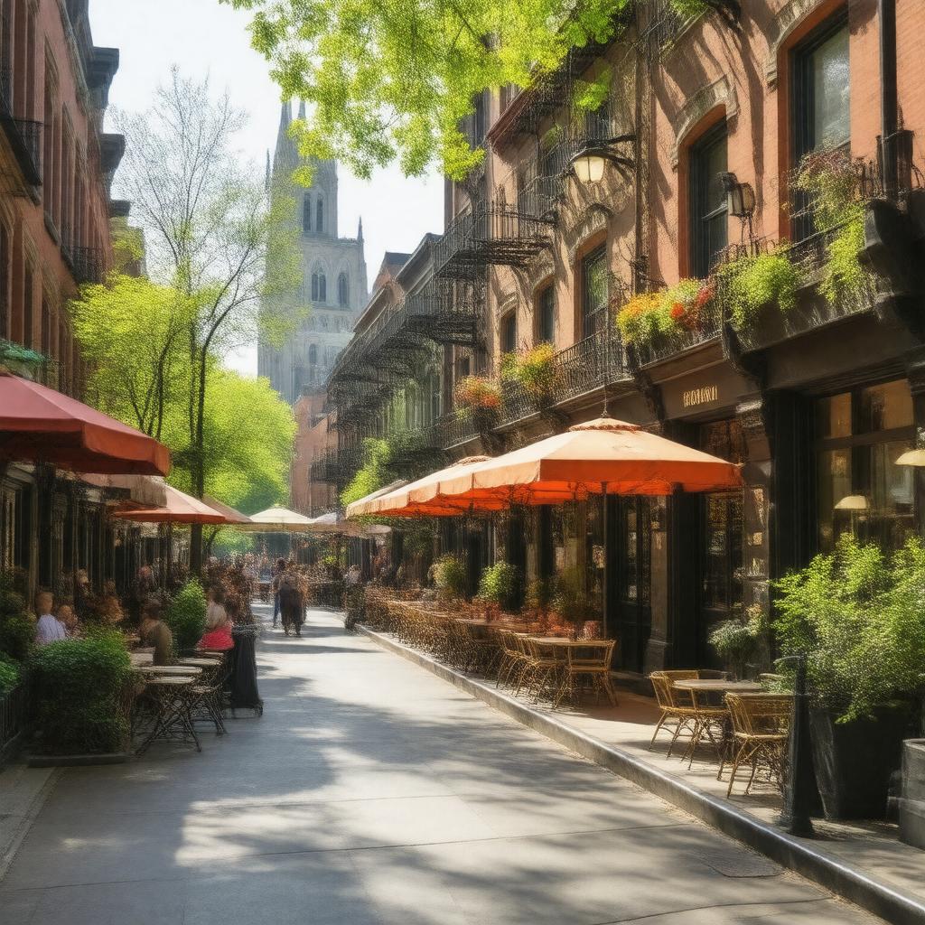AI-created image of Nolita