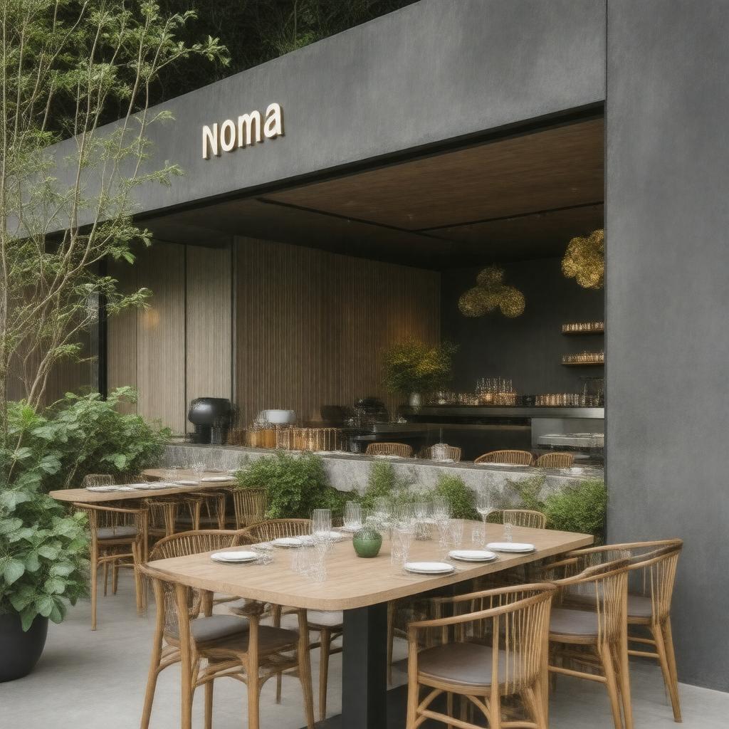 AI-created image of Noma restaurant