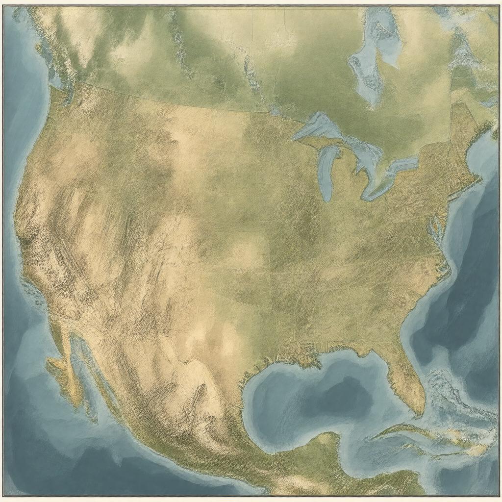 Click to view larger image AI-created image of Noncontiguous United States