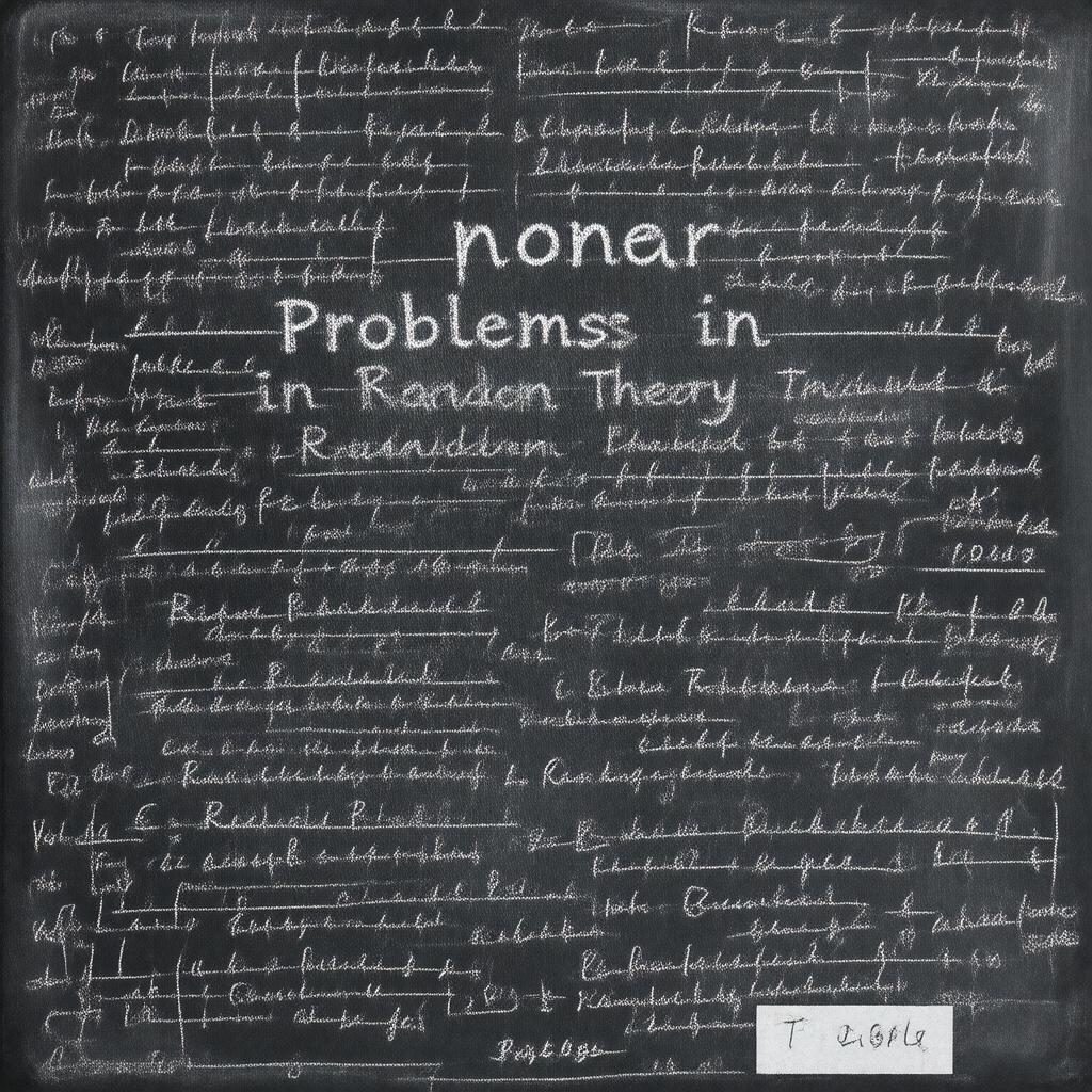 Click to view larger image AI-created image of Nonlinear Problems in Random Theory