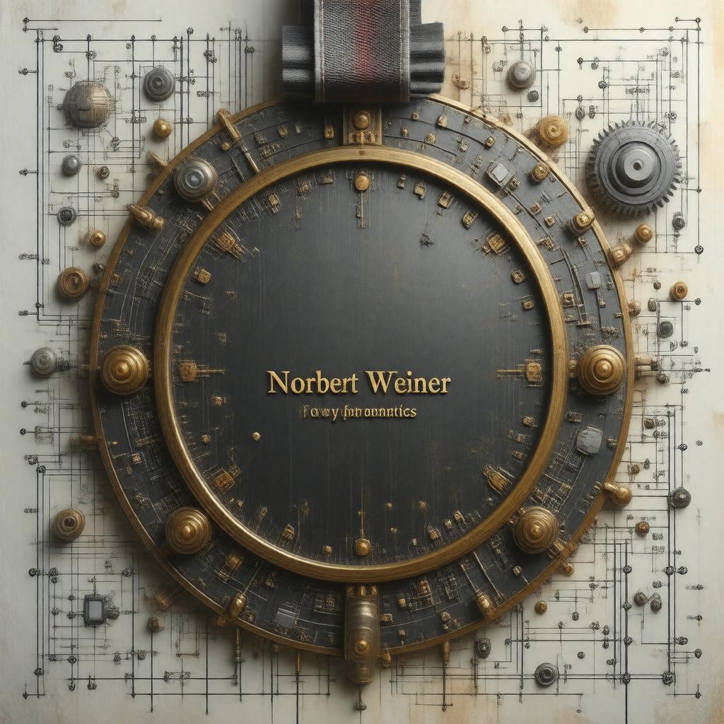 Click to view larger image AI-created image of Norbert Wiener Award for Cybernetics