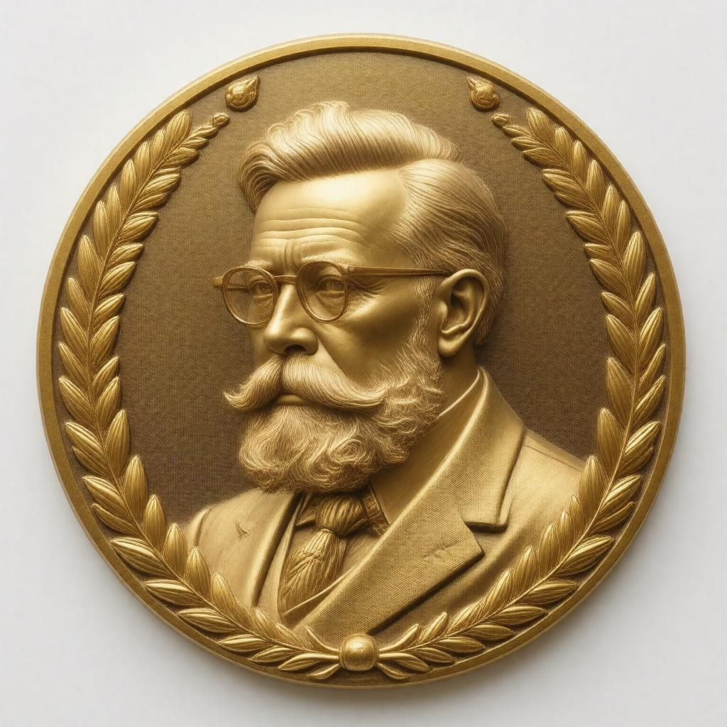 Click to view larger image AI-created image of Norbert Wiener Gold Medal