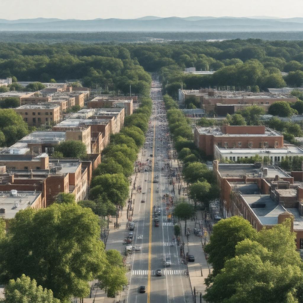 AI-created image of Norcross, Georgia