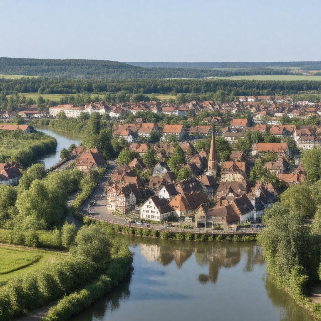 AI-created image of Nordhausen