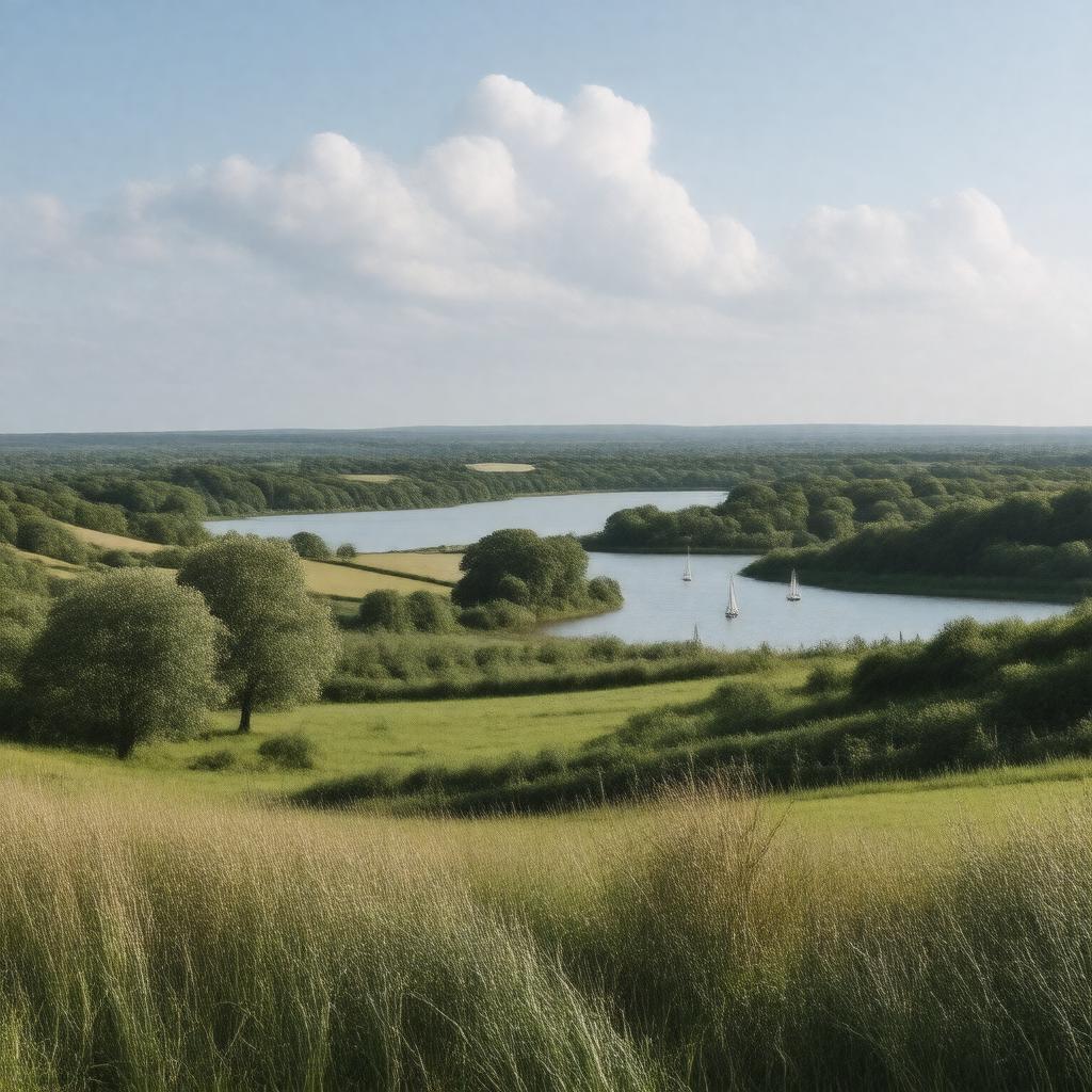 AI-created image of Norfolk, England