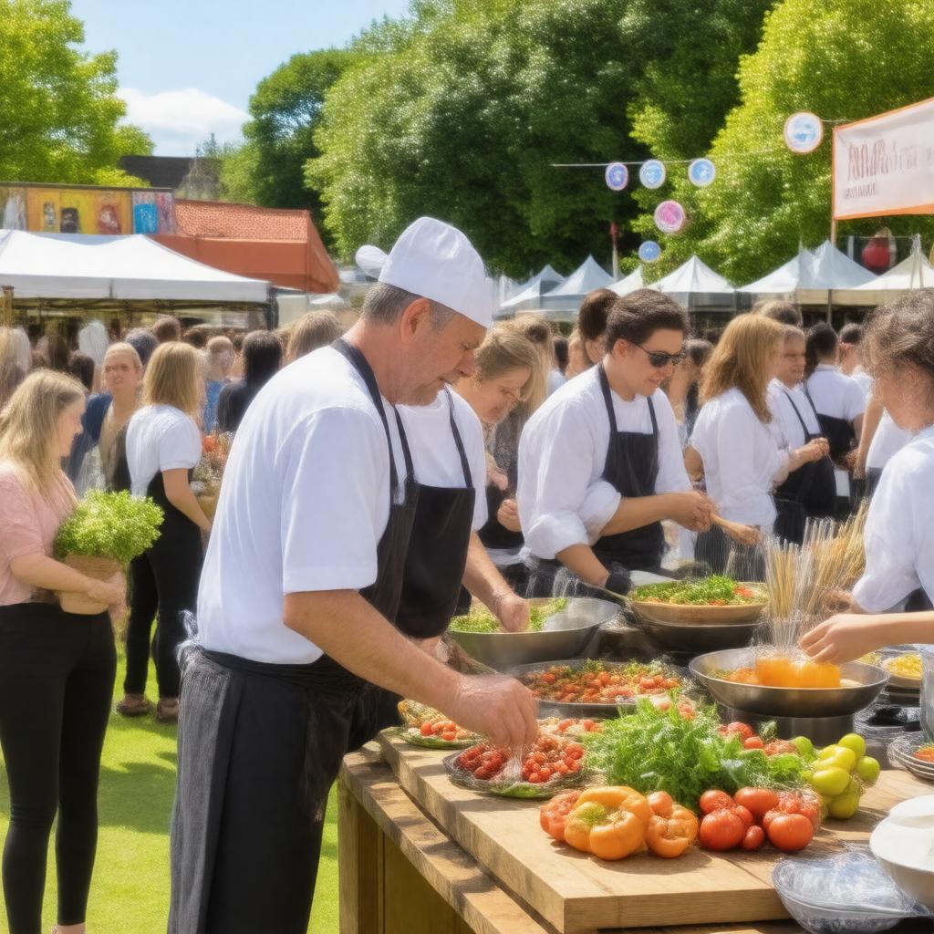 AI-created image of Norfolk Food and Drink Festival