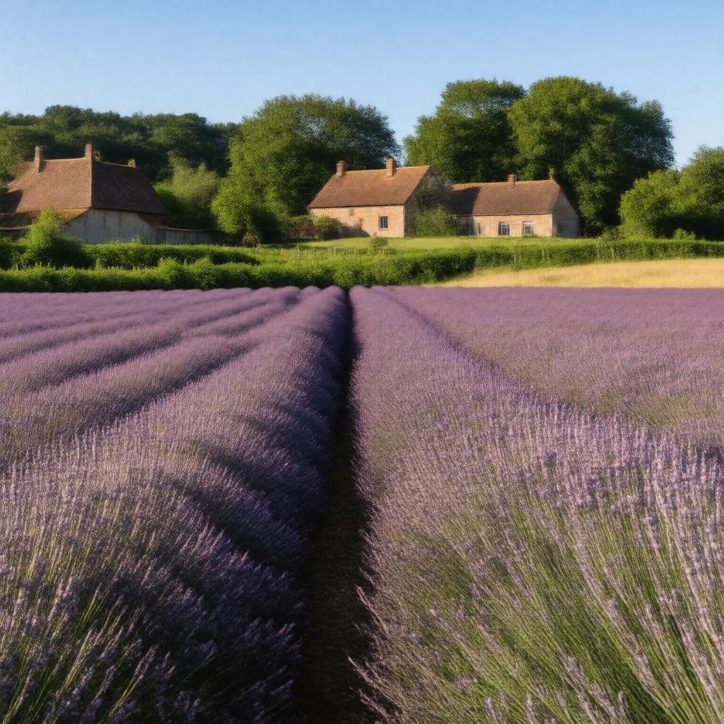 AI-created image of Norfolk Lavender