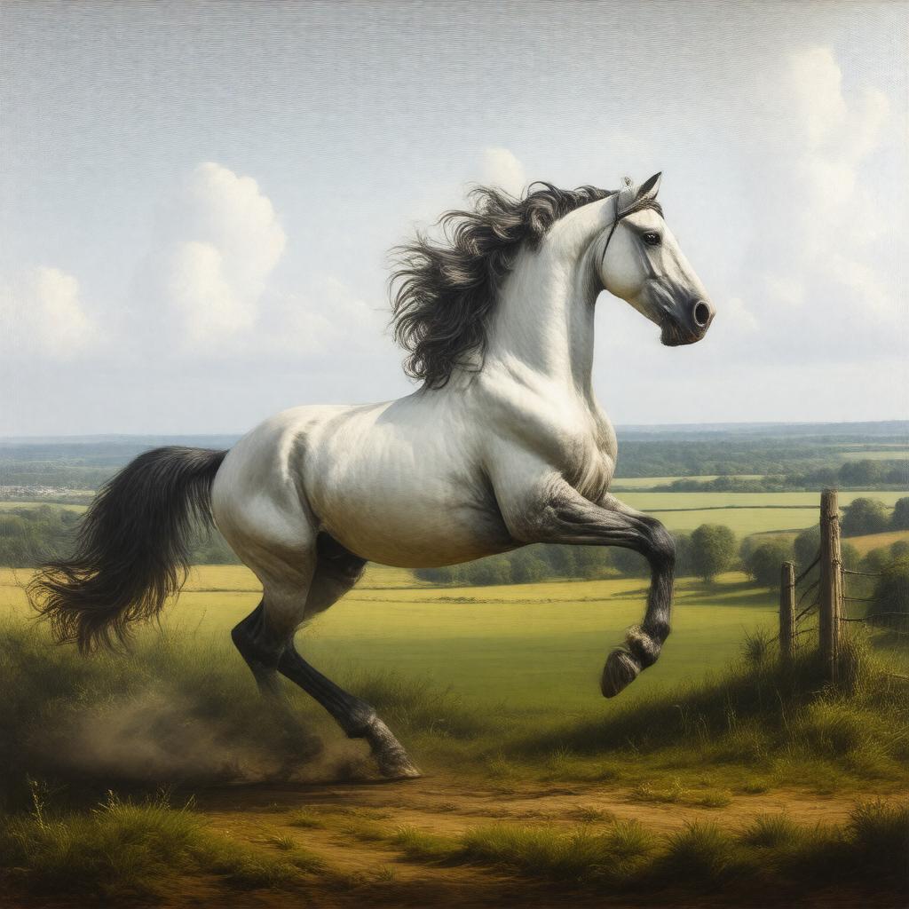 AI-created image of Norfolk Trotter