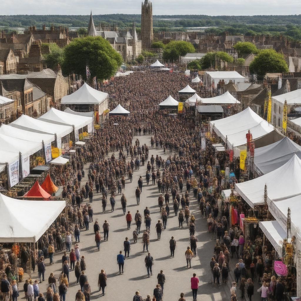 AI-created image of Norfolk and Norwich Festival