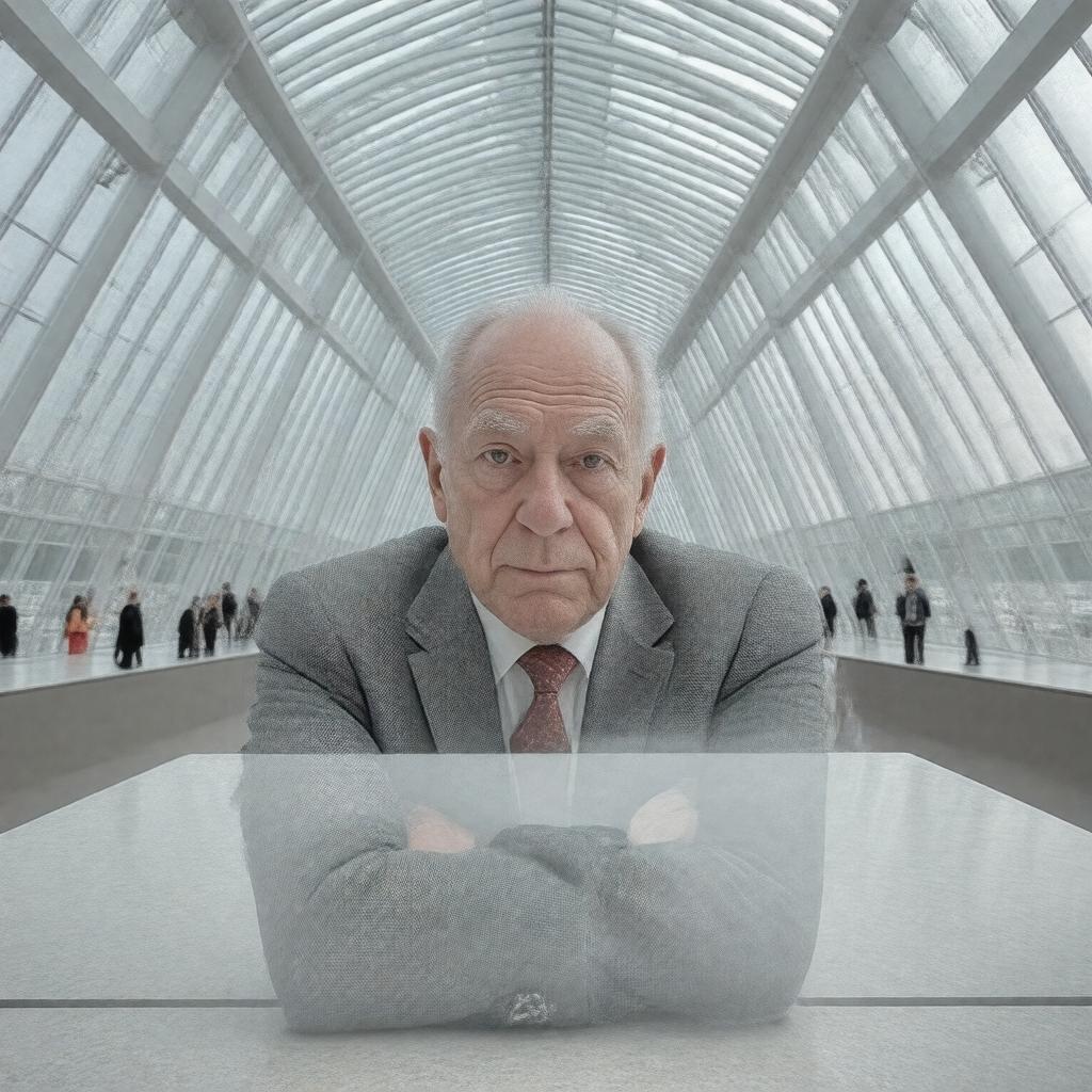 AI-created image of Norman Foster