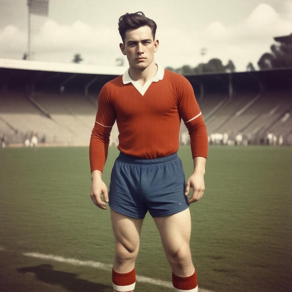 AI-created image of Norman Gaudie