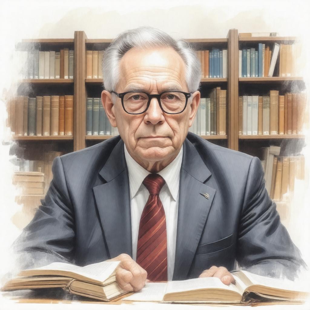 AI-created image of Norman Geschwind