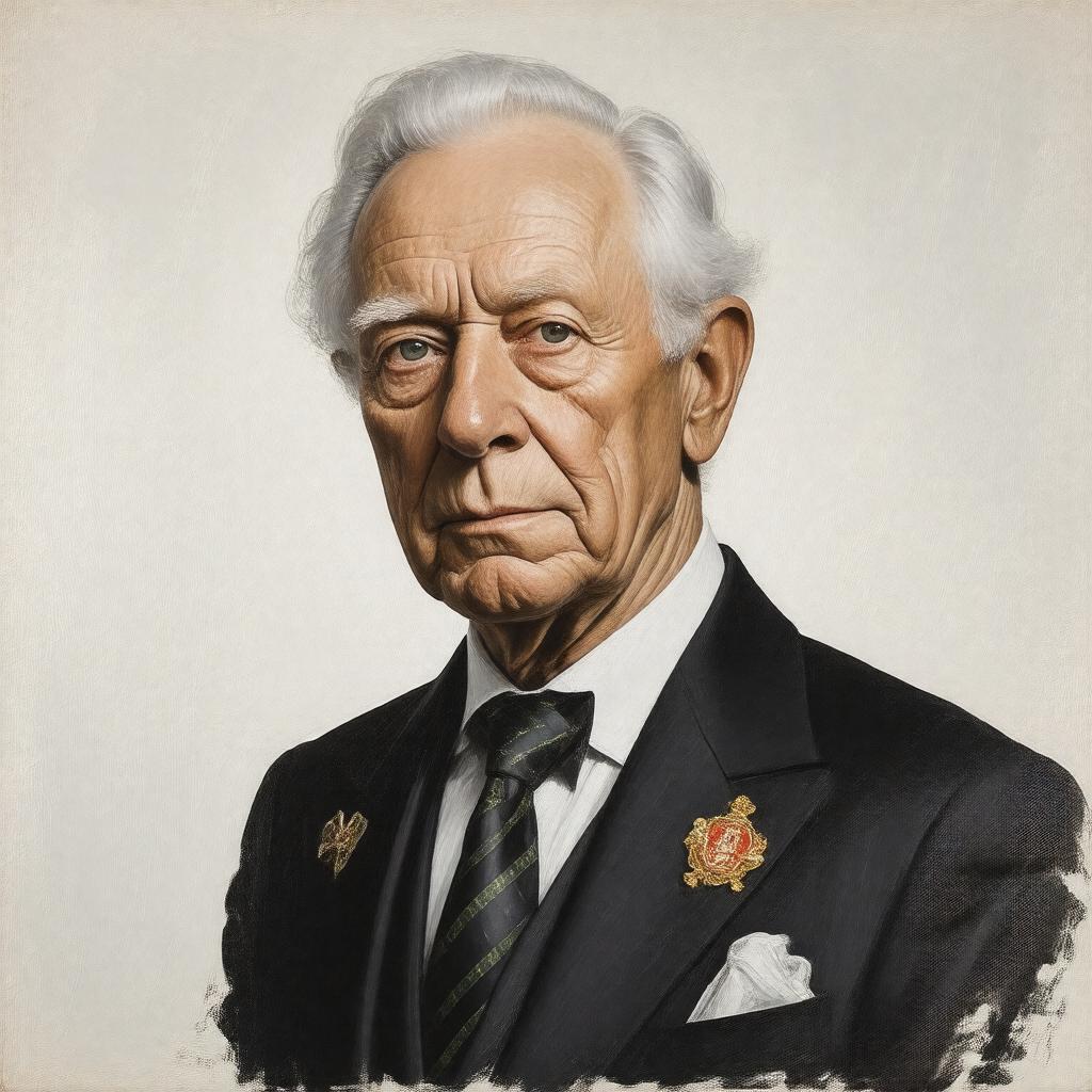 AI-created image of Norman Hartnell