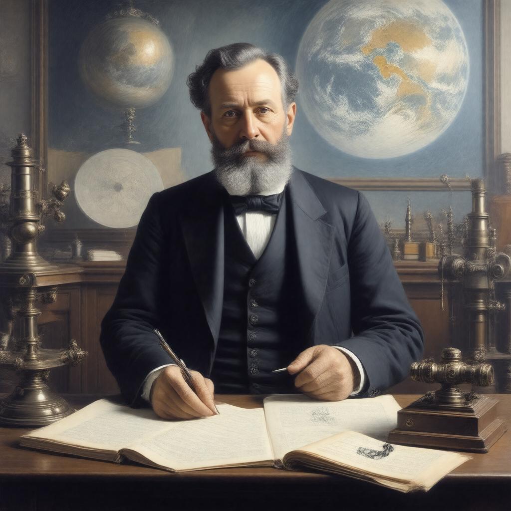 AI-created image of Norman Lockyer
