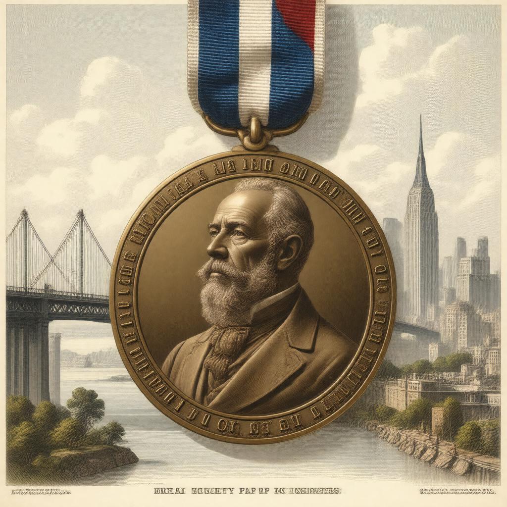 Click to view larger image AI-created image of Norman Medal