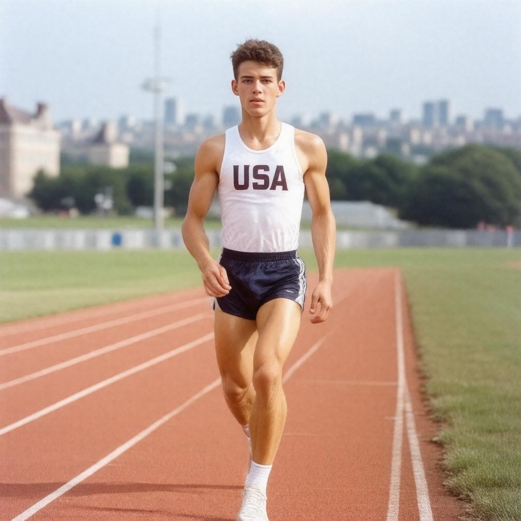 AI-created image of Norman Taber