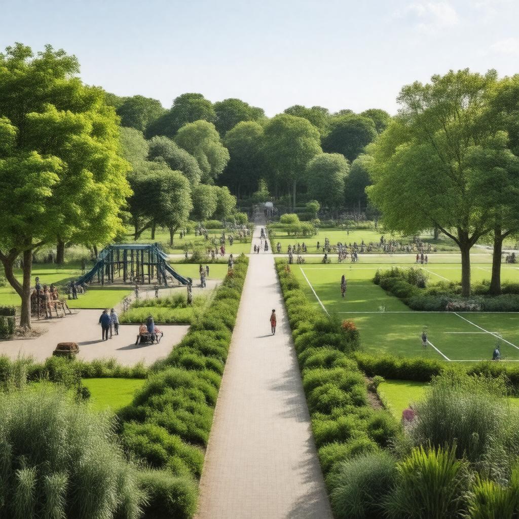 Click to view larger image AI-created image of Normand Park