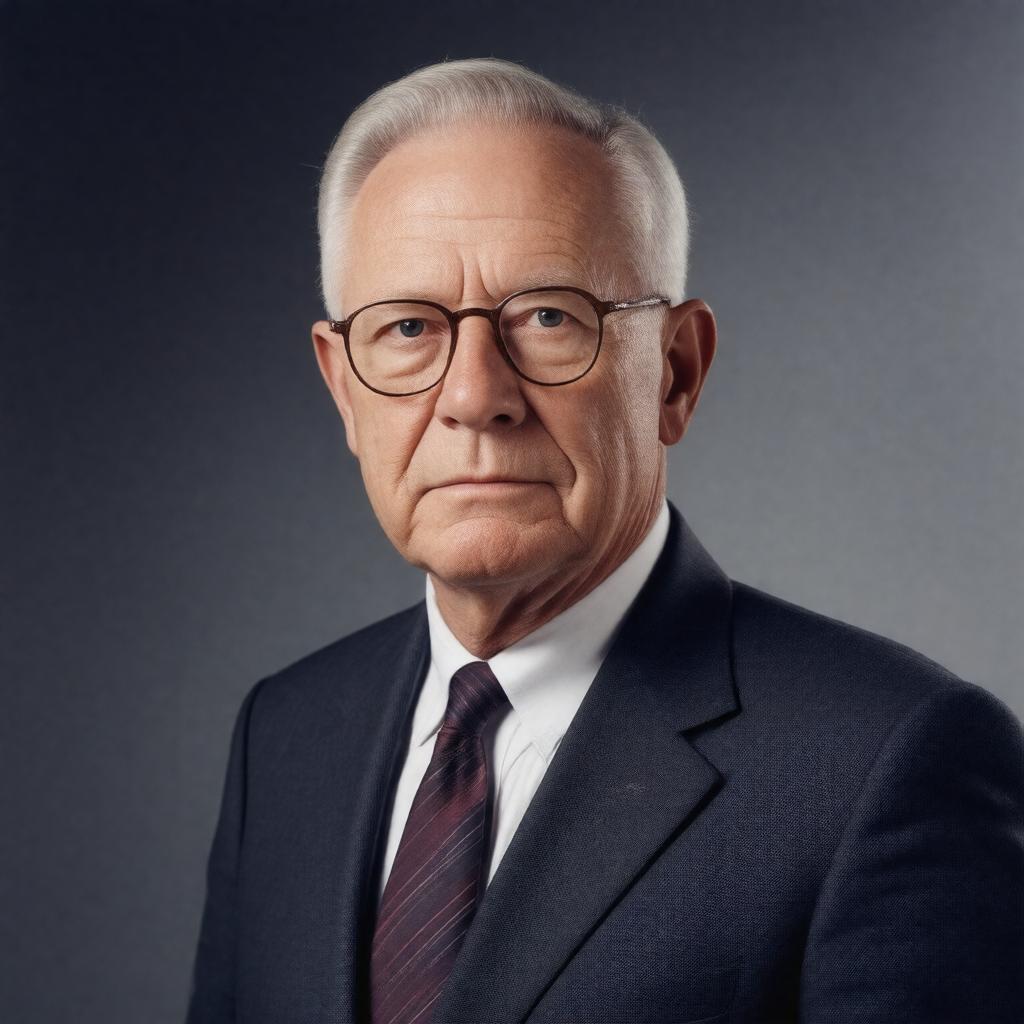 AI-created image of Norris Bradbury