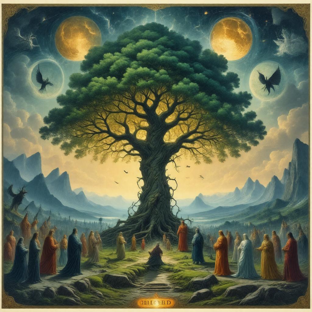 AI-created image of Norse mythology