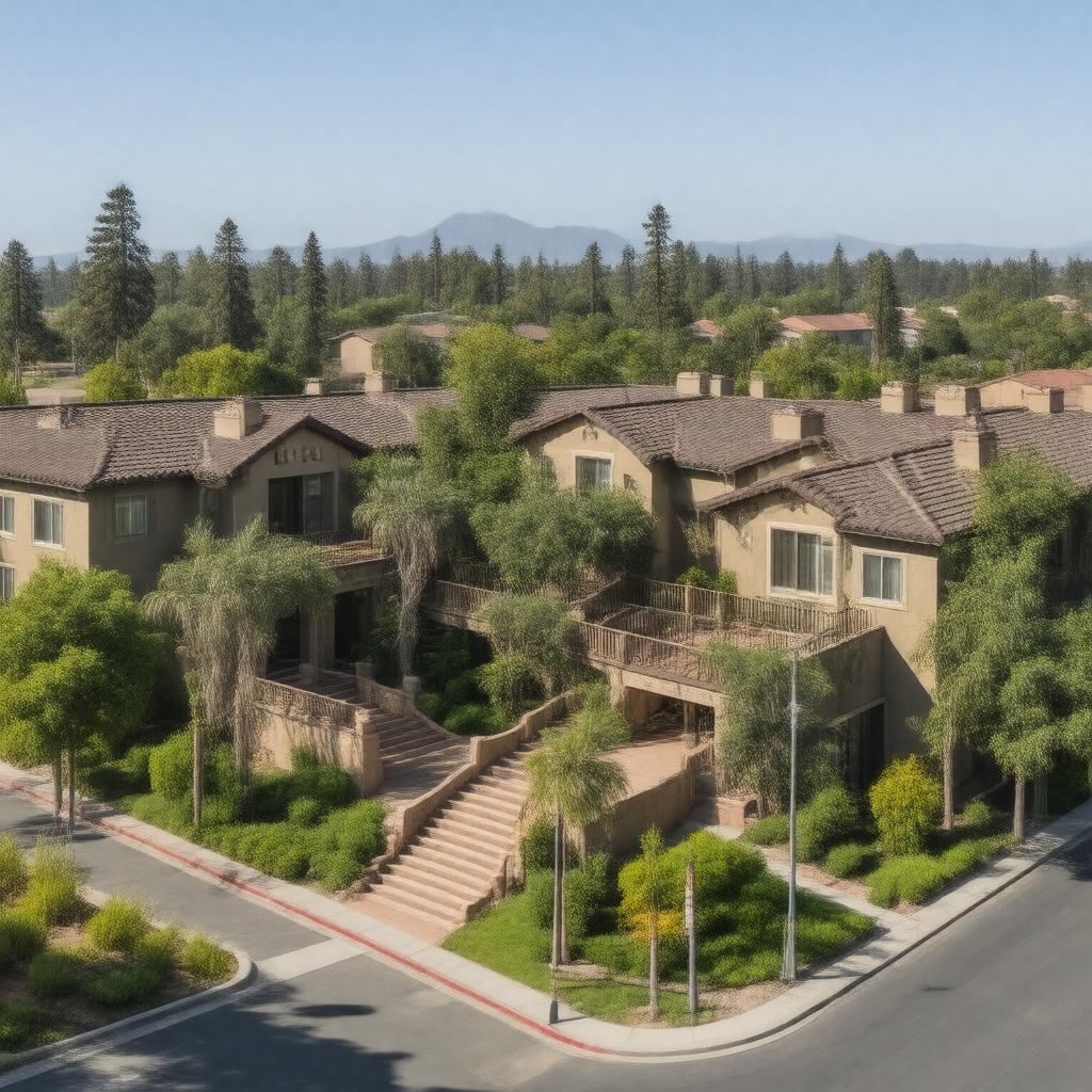 AI-created image of North Apartments