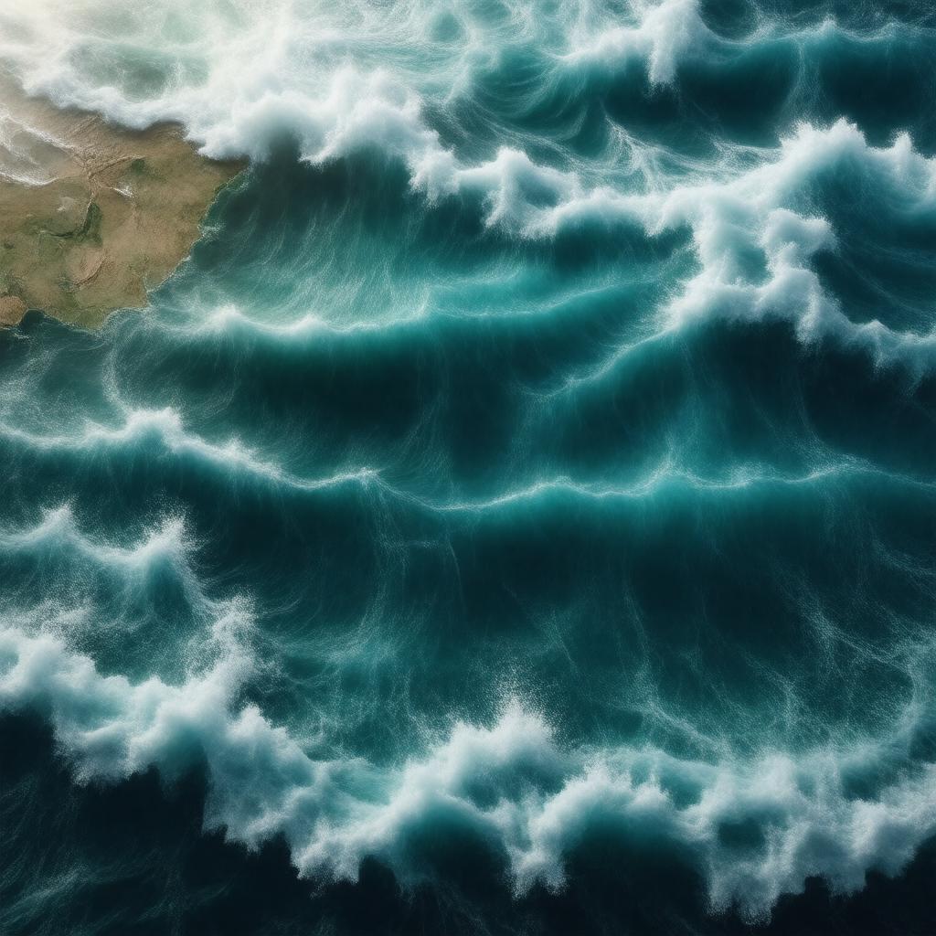 Click to view larger image AI-created image of North Atlantic Equatorial Current