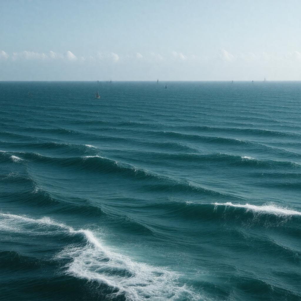 AI-created image of North Atlantic Ocean