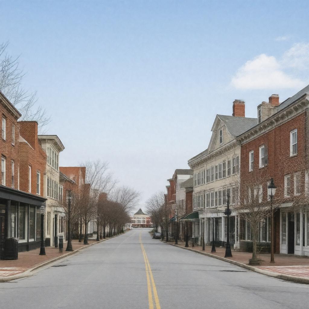 AI-created image of North Attleborough