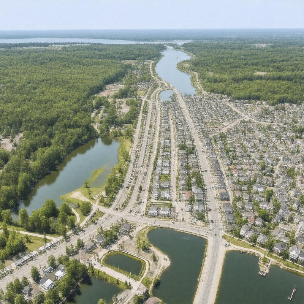 AI-created image of North Babylon