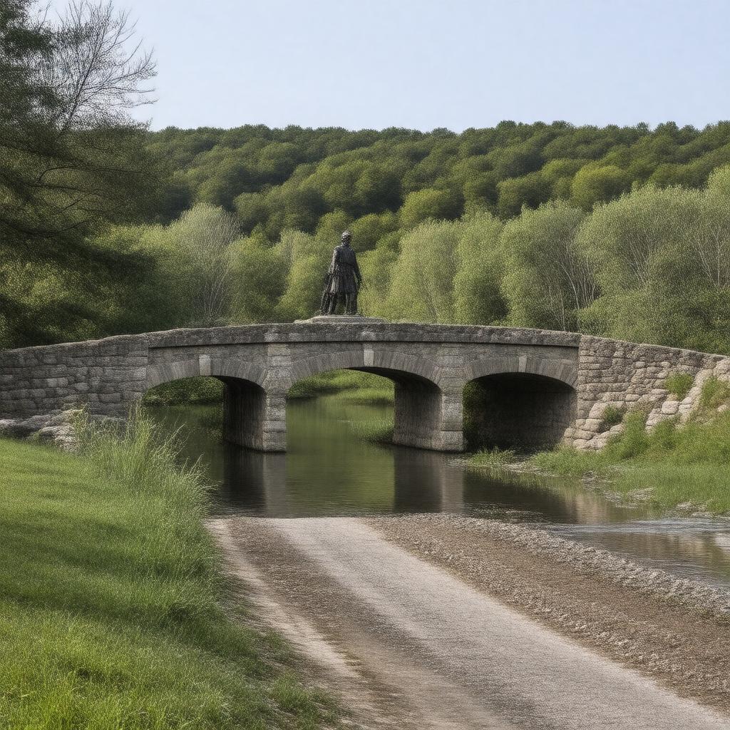 AI-created image of North Bridge