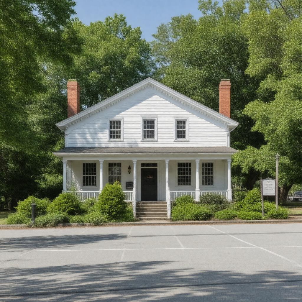 AI-created image of North Bridge Visitor Center