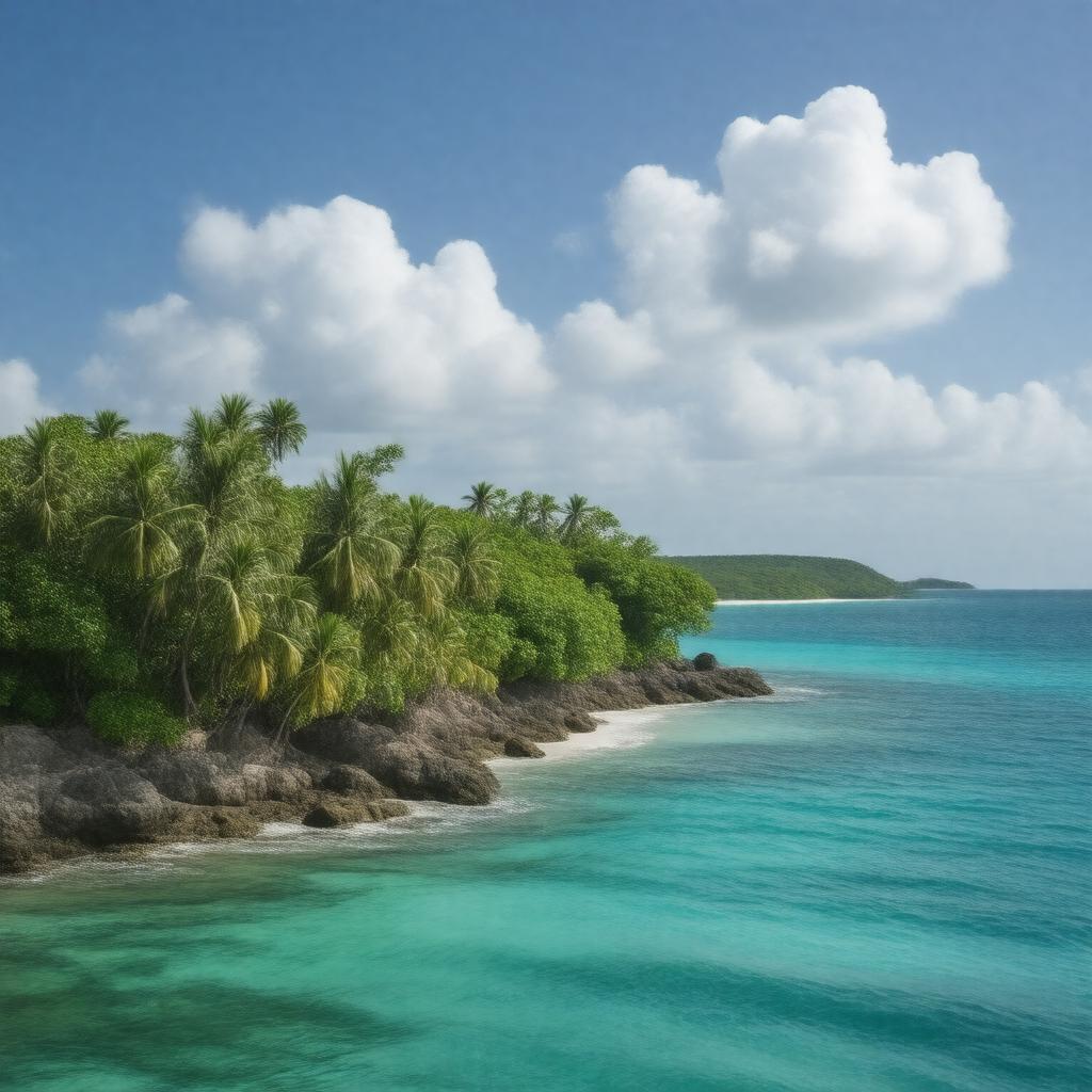 AI-created image of North Caicos