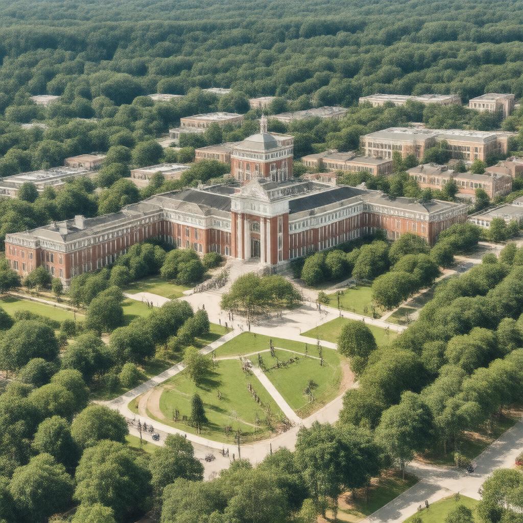 AI-created image of North Carolina State University