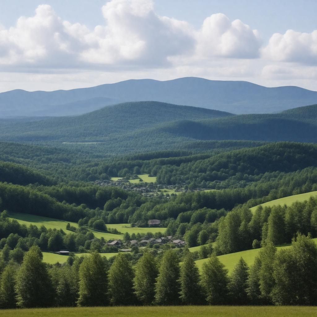 AI-created image of North Central Massachusetts