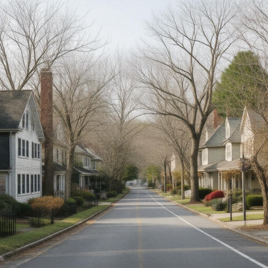 AI-created image of North Chevy Chase