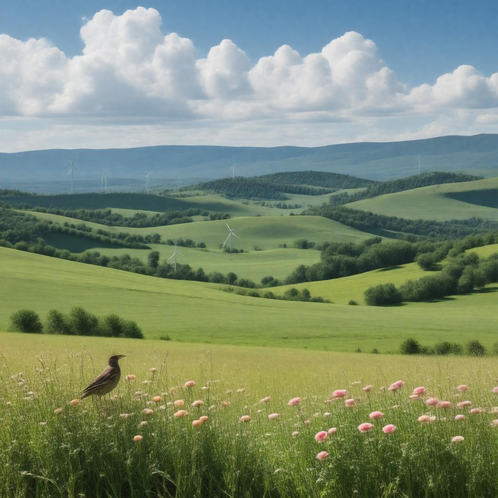 AI-created image of North Dakota