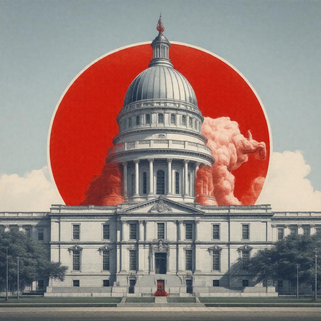 AI-created image of North Dakota Republican Party