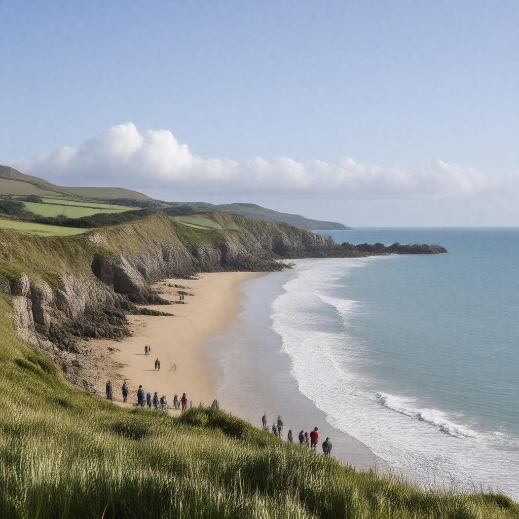 AI-created image of North Devon