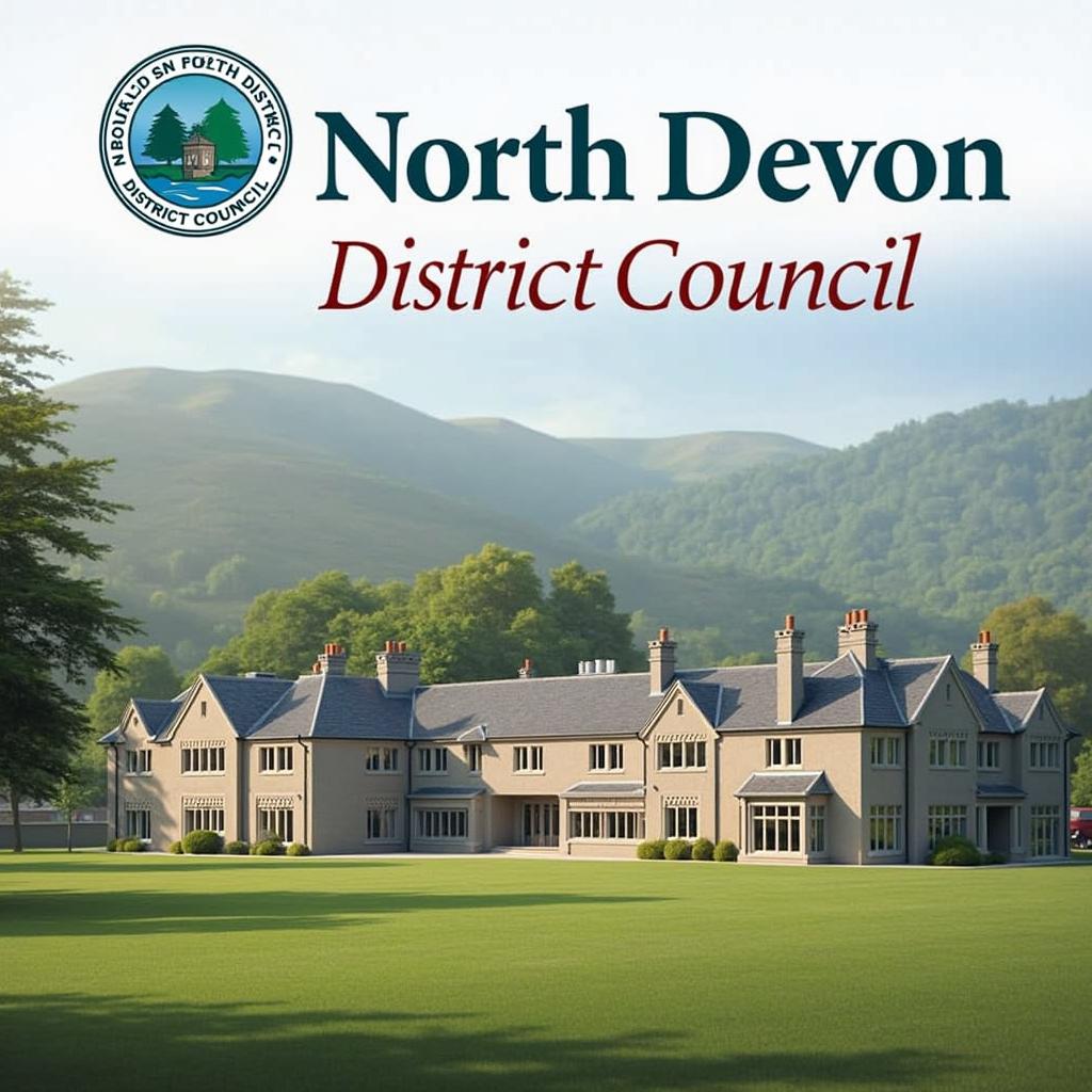 Click to view larger image AI-created image of North Devon District Council