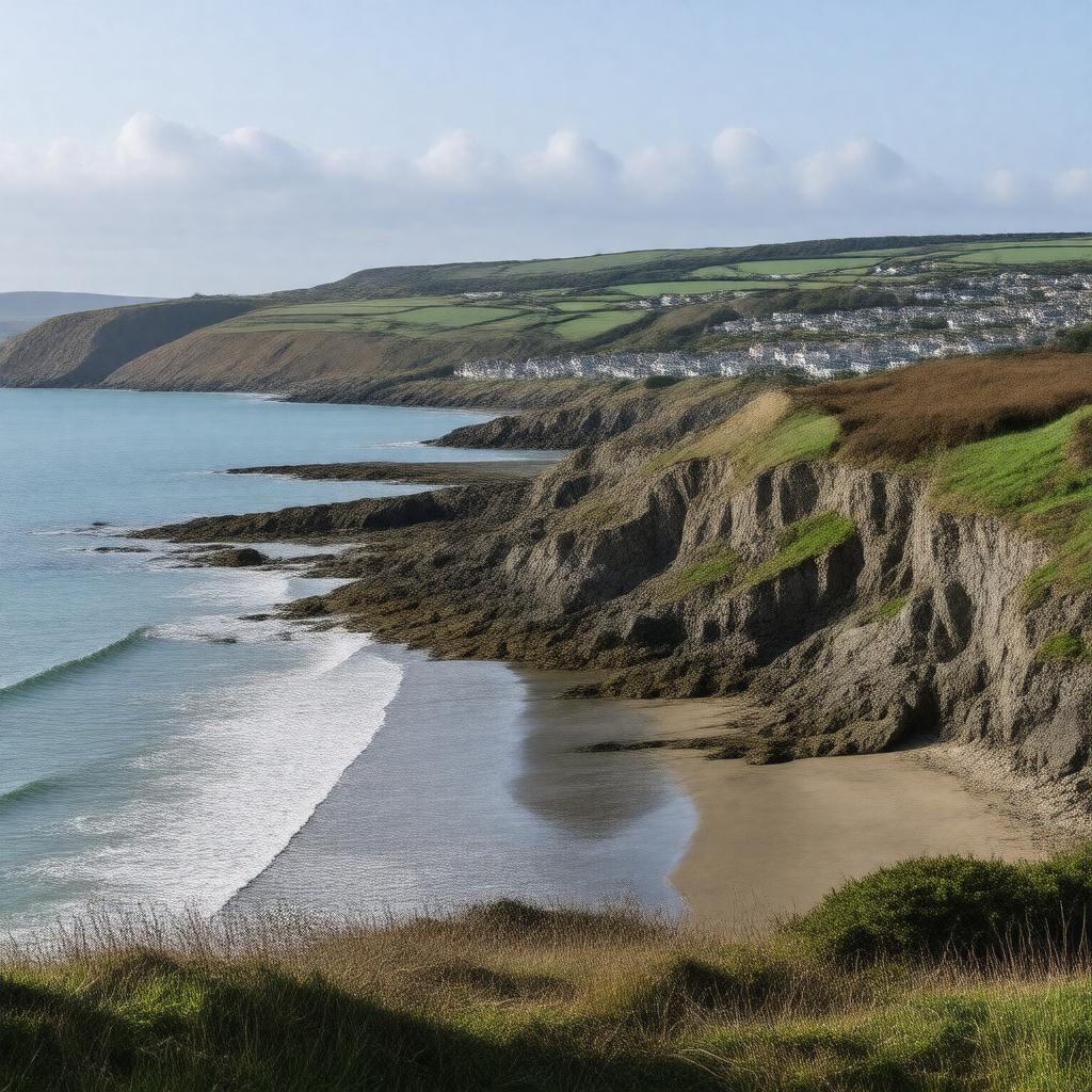 AI-created image of North Devon district