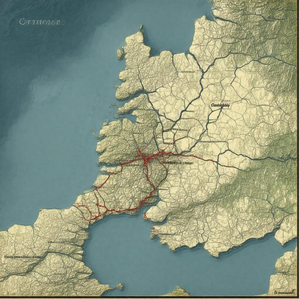 AI-created image of North East Lincolnshire
