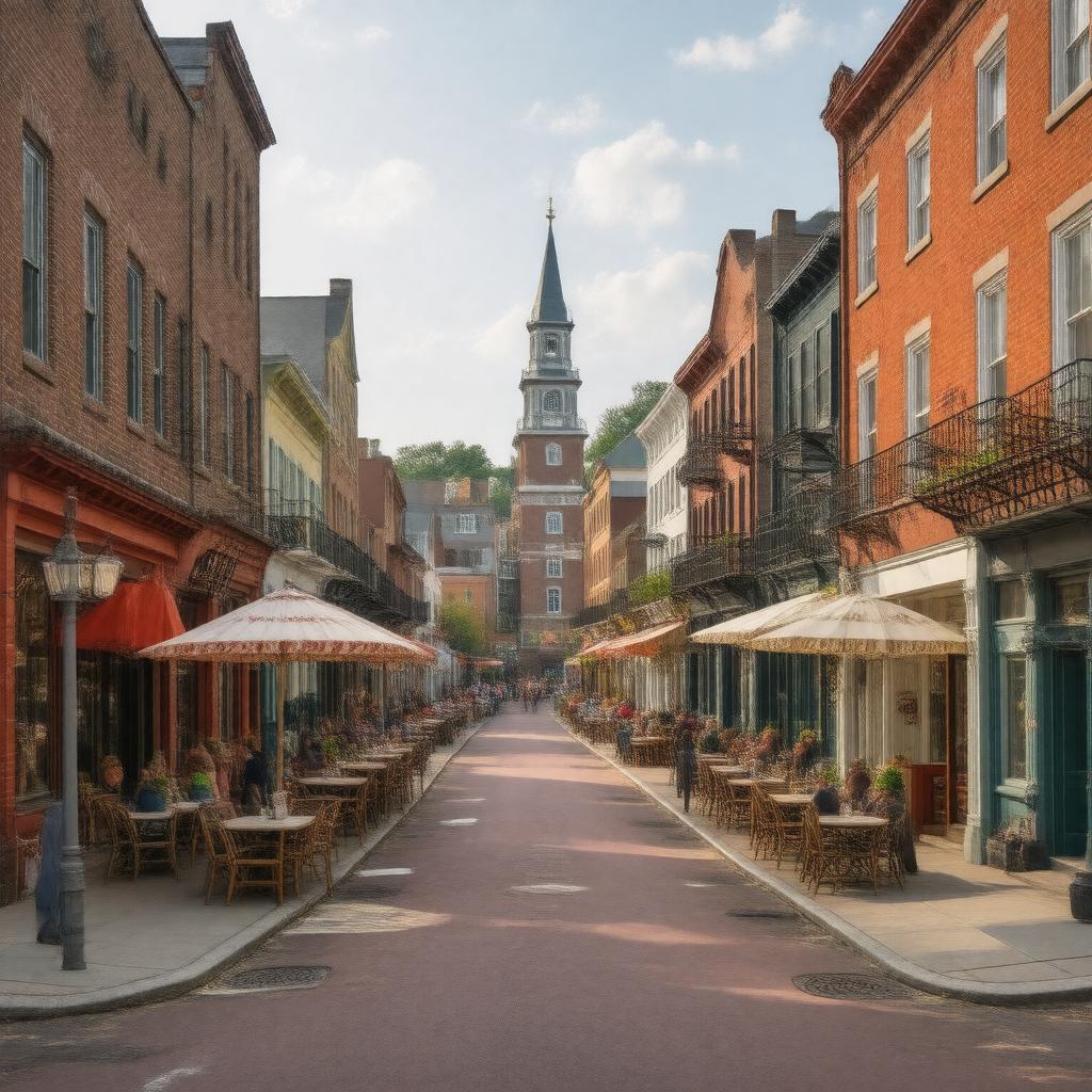Click to view larger image AI-created image of North End