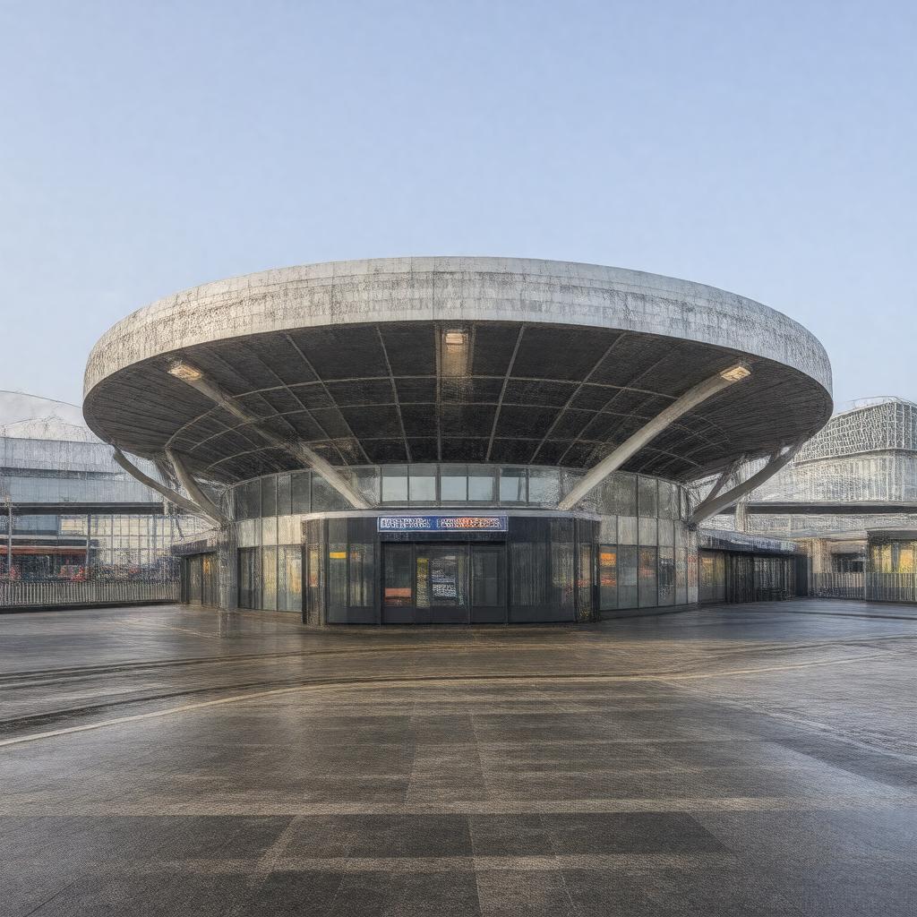 AI-created image of North Greenwich