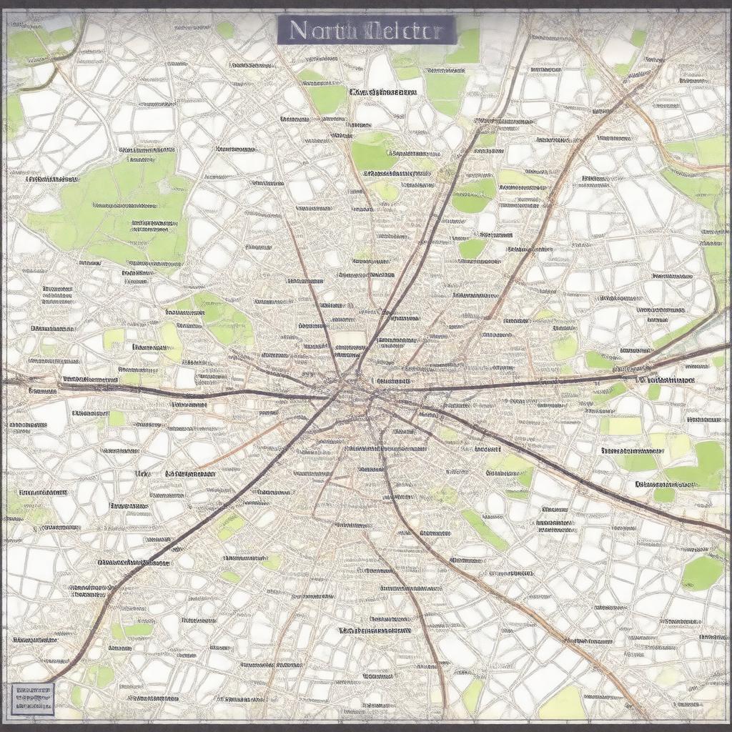 AI-created image of North Manchester
