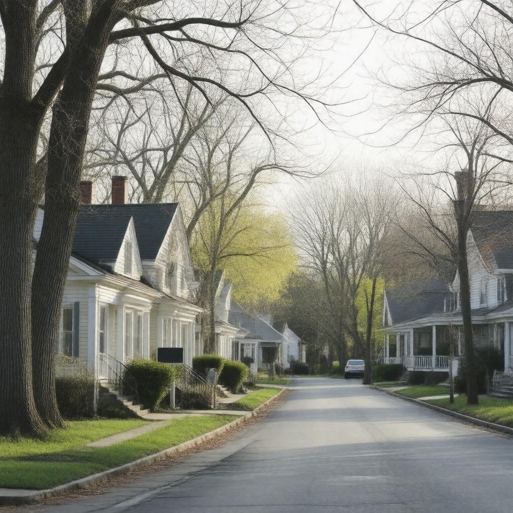 AI-created image of North Oxford, Massachusetts, United States