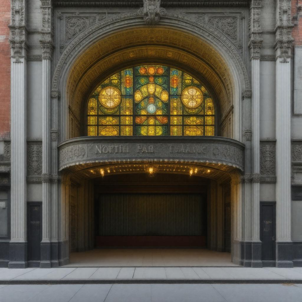 AI-created image of North Park Theatre
