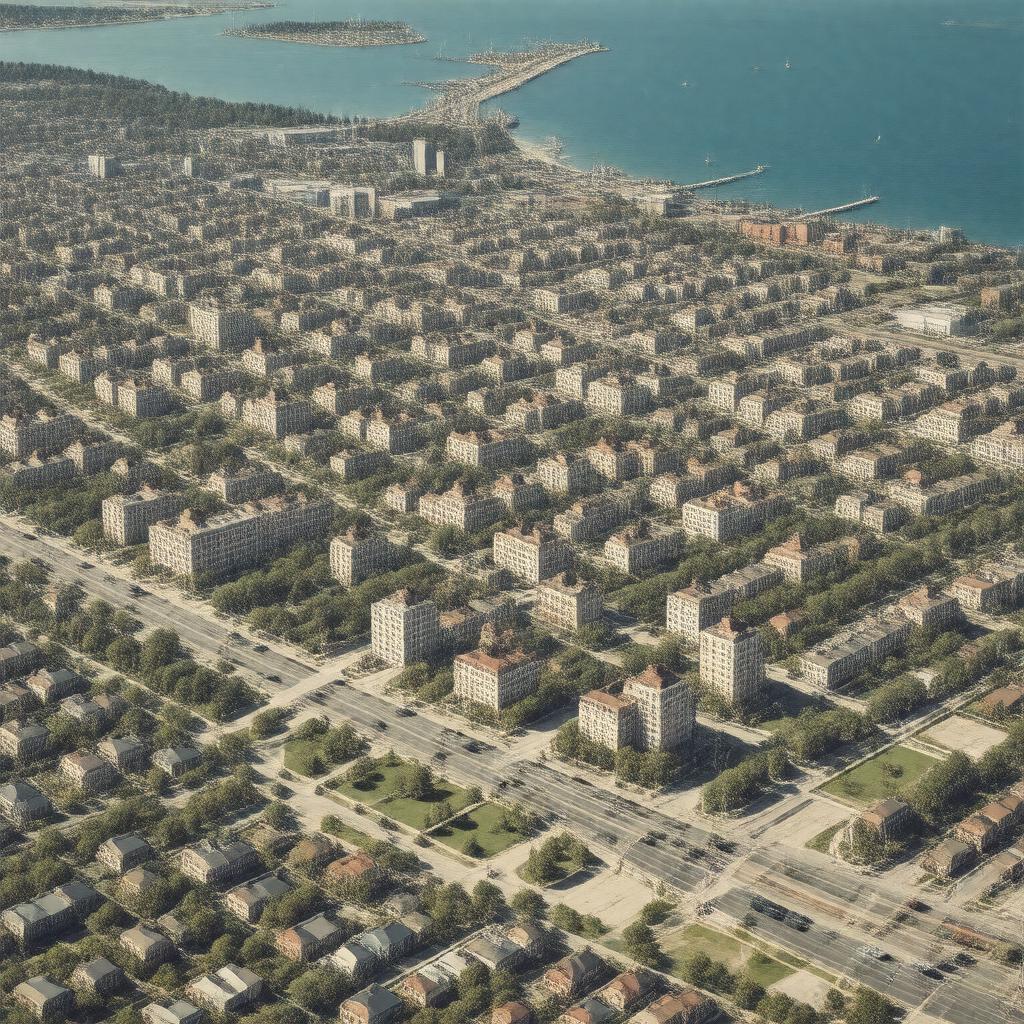 AI-created image of North Quincy