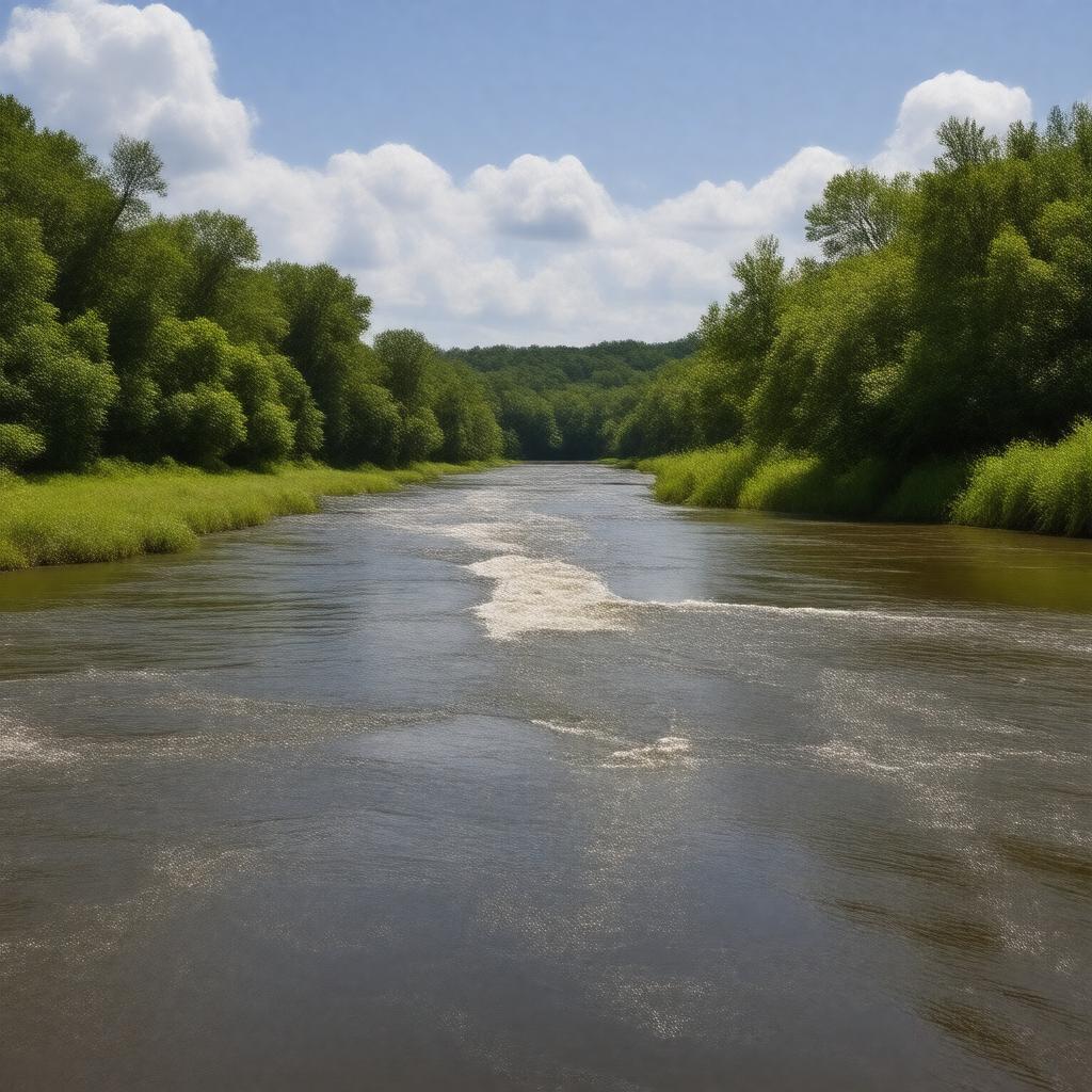 AI-created image of North River (Alabama)
