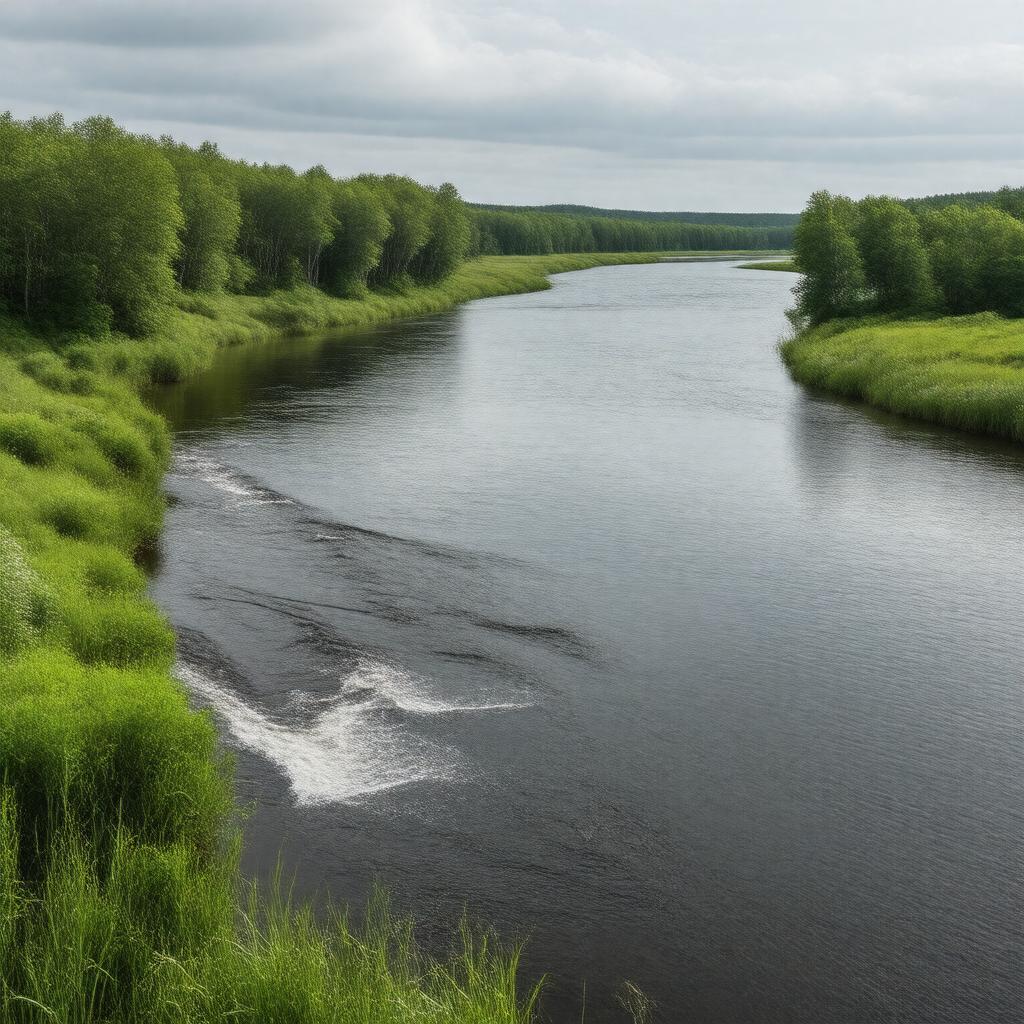 AI-created image of North River (Nova Scotia)